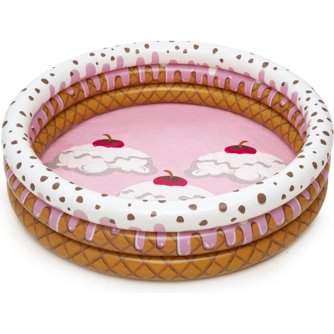 Детский надувной бассейн BESTWAY ПРАЗДНИК МОРОЖЕНОГО 160x38 см, 390 л, от 2 лет 51144 BW